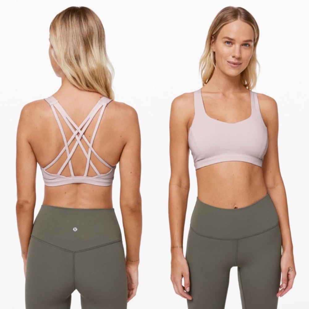 Lululemon Free To Be Serene Bra Pink Bliss